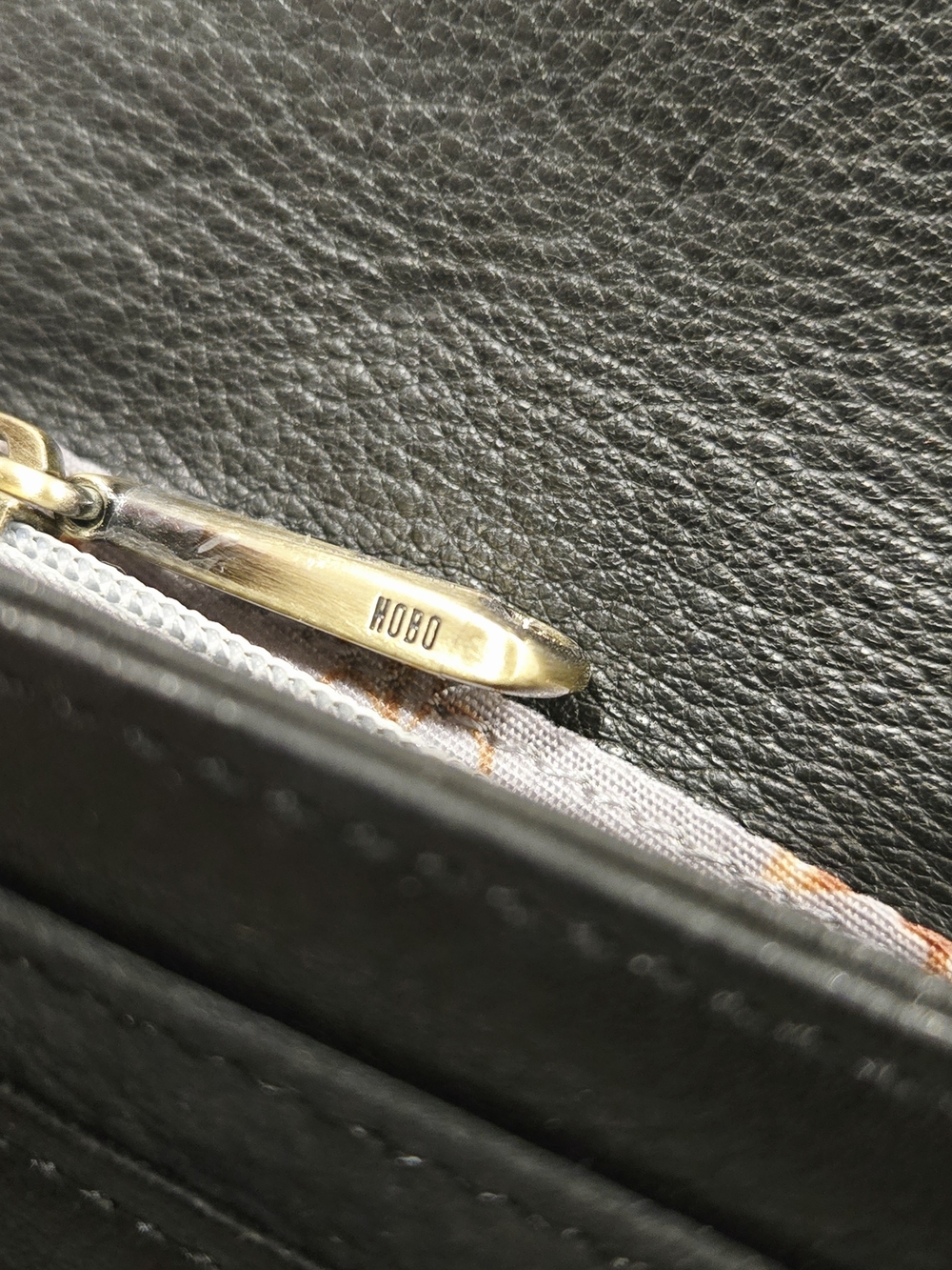 HOBO Black Leather Wristlet Clutch - Picture 9 of 15
